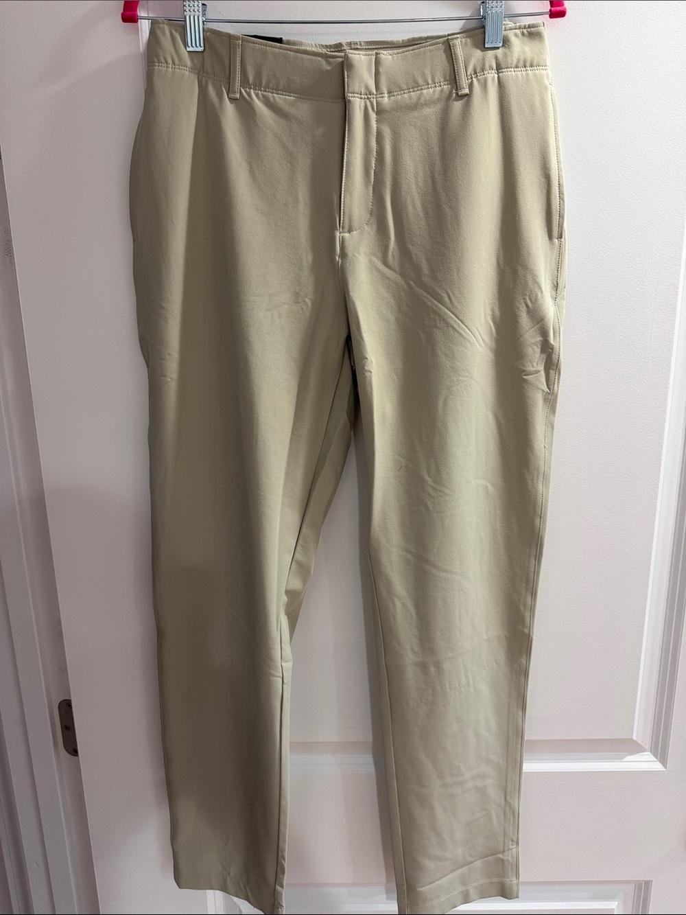 Under Armour Women's Drive Straight Leg Pants in Light Khaki